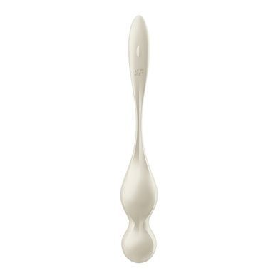 Вагінальні смарт-кульки з вібрацією Satisfyer Love Birds 1 Connect App White, 78 г SX0569 фото