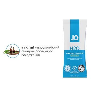Набор лубрикантов Foil Display Box &ndash; JO H2O Lubricant &ndash; Original &ndash; 12 x 10ml SO6160 фото