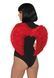 Leg Avenue Marabou feather devil wings Red SO7946 фото 3