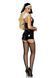 Leg Avenue Vinyl Sinful Sister M Black SO7992 фото 2