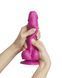 Реалістичний фалоімітатор Strap-On-Me Sliding Skin Realistic Dildo Fuchsia - L, ефект рухливої шкіри SO6257 фото 2