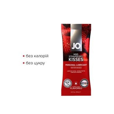 Набір лубрикантів Foil Display Box &ndash; JO H2O Lubricant &ndash; Strawberry &ndash; 12 &times; 10ml &ndash; підходять для ораль SO6161 фото