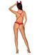 Obsessive Evilia teddy red L/XL SO7707 фото 6