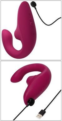 Вакуумный клиторальный стимулятор Womanizer Blend Vibrant Pink SX2143 фото