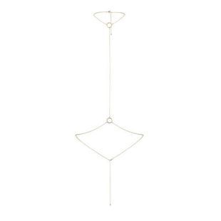 Цепочка на шею и пояс Bijoux Indiscrets Magnifique I Body Chain - Gold, украшение на тело SO2658 фото