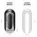 Мастурбатор Tenga Flip Zero Electronic Vibration Black, змінна інтенсивність, розкладний SO2445 фото 2