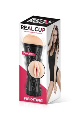 Мастурбатор вагина Real Body - Real Cup Vagina Vibrating SO4027 фото