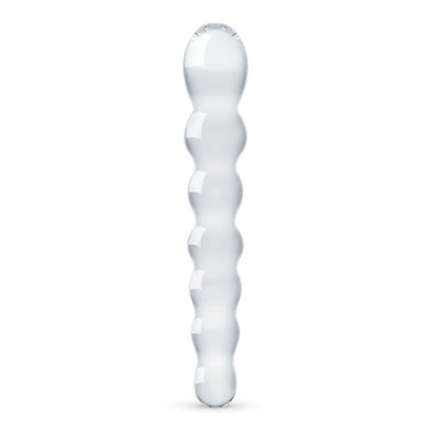 Стеклянный дилдо в виде бусин Gildo Glass Dildo No. 19 SO4419 фото