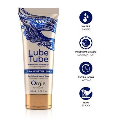 Лубрикант на водной основе Orgie Lube Tube Xtra Moisturizing, 150 мл, интенсивное увлажнение SX1526 фото
