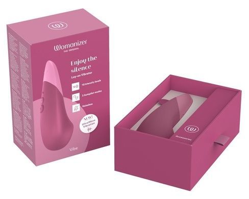 Вібратор Womanizer Vibe Dusky Pink SX2144 фото