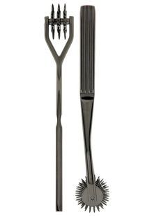 Колесо Вартенберга игольчатое на 3 ряда зубцов Doc Johnson Kink- Spike - Solid Metal Pinwheel - 3 Wh SO4018 фото