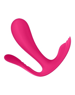 Подвійний смартвібратор у трусики Satisfyer Top Secret+ Pink SO6734 фото