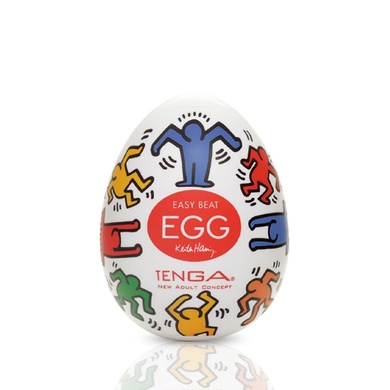 Мастурбатор яйце Tenga Keith Haring EGG Dance SO1702 фото