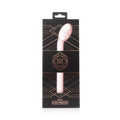 Вибратор для точки G Rosy Gold - Nouveau G-spot Vibrator SO4595 фото