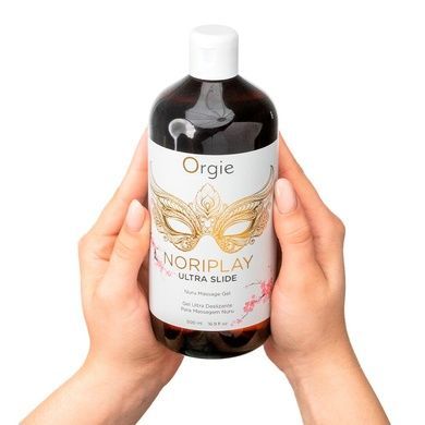 Гель для NURU-массажа Orgie &ndash; Noriplay Ultra Slide (500 мл), экстракт морских водорослей, простыня SX1528 фото
