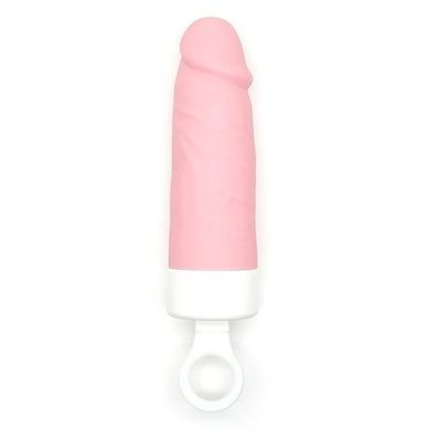 Вибратор CuteVibe Teddy Brown (Pink Dildo), реалистичный вибратор под видом мороженого SO6559 фото