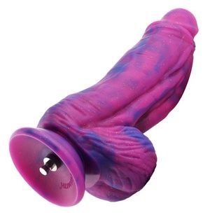 Фалоімітатор для секс-машин Hismith 9.45&Prime; Silicone Fantasy Series Dildo, система кріплення KlicLok, SO6214 фото