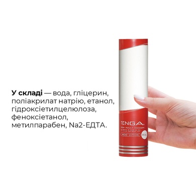 Лубрикант станТакртної консистенції Tenga Hole Lotion Real (170 мл) на водній основі, універсальний TLH-002 фото