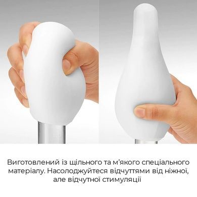 Мастурбатор TENGA GEO Aqua, новий матеріал, ніжні хвилі, новий ступінь розвитку Tenga Egg SO3561 фото