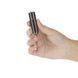 Віброкуля PowerBullet - First-Class Bullet 2.5" with Key Chain Pouch, Gun Metal SO6846 фото 3