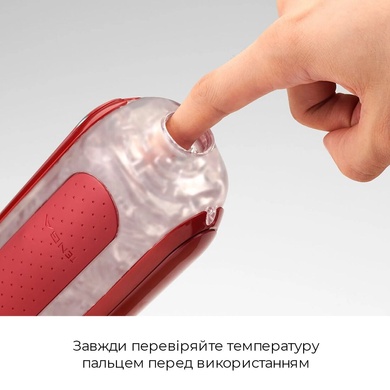 Мастурбатор із нагрівачем Tenga Flip Zero Red + Flip Warming Set SO4720 фото