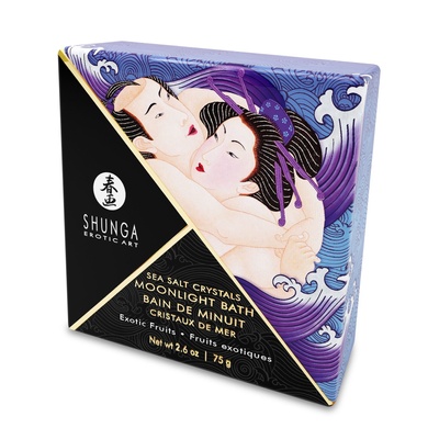 Соль для ванны Shunga Moonlight Bath - Exotic Fruits (75 гр), соль Мертвого моря, аромамасла SO2541 фото