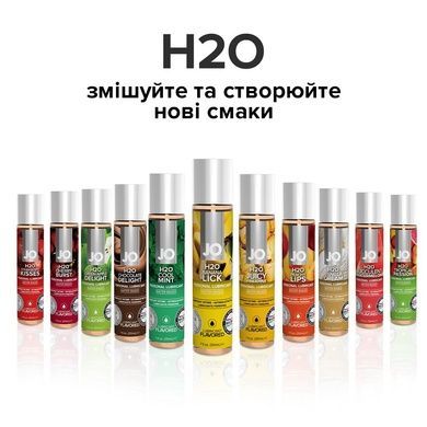 Змазка на водній основі System JO H2O &mdash; Banana Lick (30 мл) без цукру, рослинний гліцерин SO1474 фото