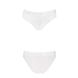 Трусики з широкою гумкою і мереживом Passion PS001 PANTIES white, size M SO4172 фото 4