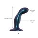 Дилдо Strap-On-Me DILDO PLUG SNAKY METALLIC BLUE - M SO6825 фото 2