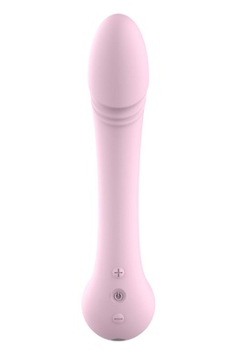 Вібратор класичний для стимуляції точки G Dream Toys Amour Lea, рожевий DT22166 фото