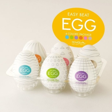 Набір Tenga Egg Variety Pack (6 яєць) EGG-VP61 фото