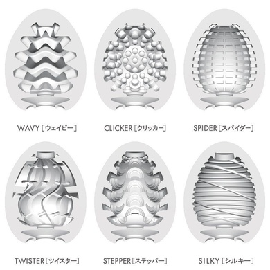 Набор Tenga Egg Variety Pack (6 яиц) EGG-VP61 фото