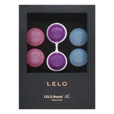 Набор вагинальных шариков LELO Beads Plus, диаметр 3,5 см, изменяемая нагрузка, 2х28, 2х37 и 2х60 г SO8084 фото