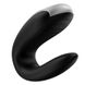 Смартвібратор для пар Satisfyer Double Fun (Black) з пультом ДК SO5058 фото 2