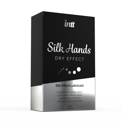 Ульта-густая силиконовая смазк Intt Silk Hands (15 мл) с матовым эффектом, шелковистый эффект SO2923 фото