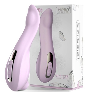 Вакуумный вибратор 3-в-1 Leten Sucking Vibrator (вакуум, вибрация, массажные движения язычка) SO3021 фото