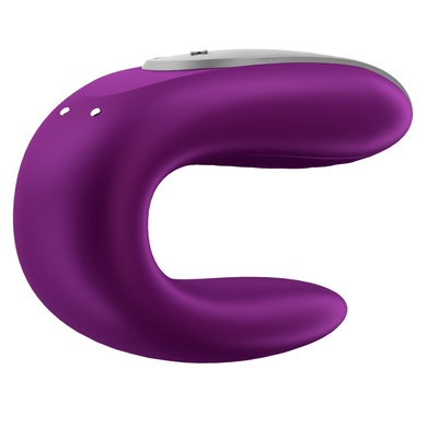 Смартвібратор для пар Satisfyer Double Fun (Violet) з пультом ДК SO5059 фото