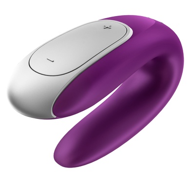 Смартвібратор для пар Satisfyer Double Fun (Violet) з пультом ДК SO5059 фото