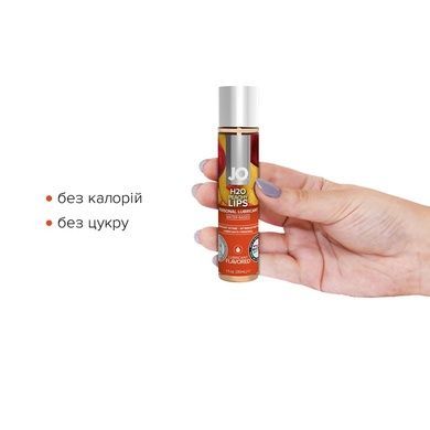 Змазка на водній основі System JO H2O &mdash; Peachy Lips (30 мл) без цукру, рослинний гліцерин SO1476 фото