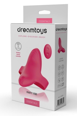 Вібратор у трусики з пультом керування Dream Toys Essentials Panty Vibe, рожевий DT22095 фото