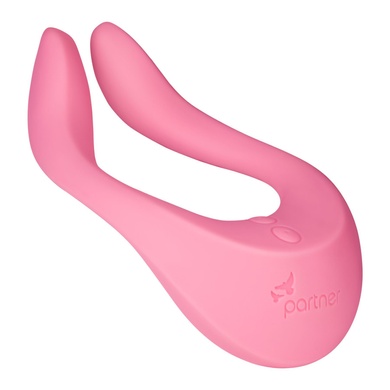 Вибратор для пар Satisfyer Endless Joy Pink, 3 независимых мотора, многофункциональный SO2306 фото