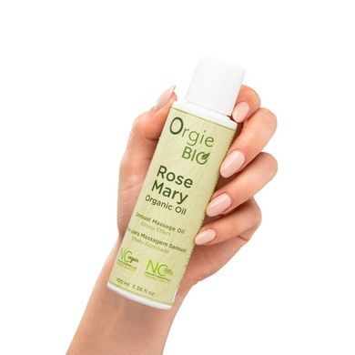 Масажне масло Orgie &ndash; Bio Rosemary Organic Oil (100 мл), органічне, веганська формула SX1535 фото