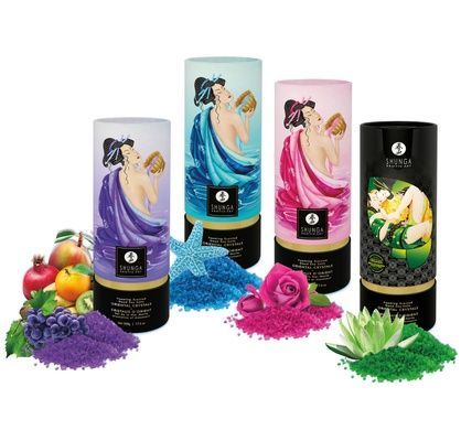 Сіль для ванни Shunga Oriental Crystals Bath Salts &ndash; Aphrodisia (500 г), сіль Мертвого моря SO6893 фото