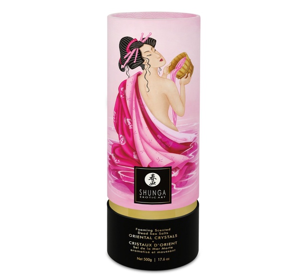 Сіль для ванни Shunga Oriental Crystals Bath Salts – Aphrodisia (500 г), сіль Мертвого моря SO6893 фото