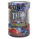 Набор презервативов ONE Tattoo Touch, 100 шт, с рельефом в виде тату, 3 разновидности, упаковка-тубус SX0734 фото 1