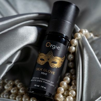 Набір для перлового масажу Orgie &ndash; Pearls Lust Massage (30 мл), силіконовий гель, намисто SX1536 фото