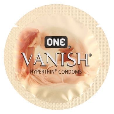 Набор презервативов ONE Vanish Hyperthin, 100 шт, ультратонкие, со смазкой, упаковка-тубус SX0735 фото