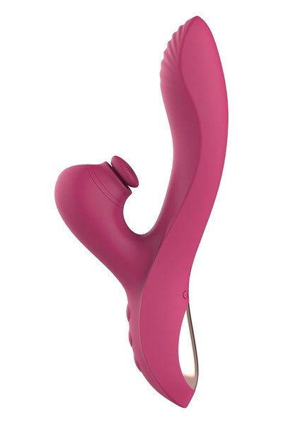 Вібратор кролик подвійної стимуляції Dream Toys Dual G-Spot Vibe Essentials, рожевий DT22092 фото