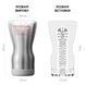 Мастурбатор Tenga Squeeze Tube Cup (м&rsquo;яка подушечка) GENTLE стискається SO4551 фото 2