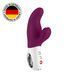 Вібратор-кролик Fun Factory MISS BI grape/white, 2 незалежні мотори, діаметр 4,2 см SX0945 фото 1